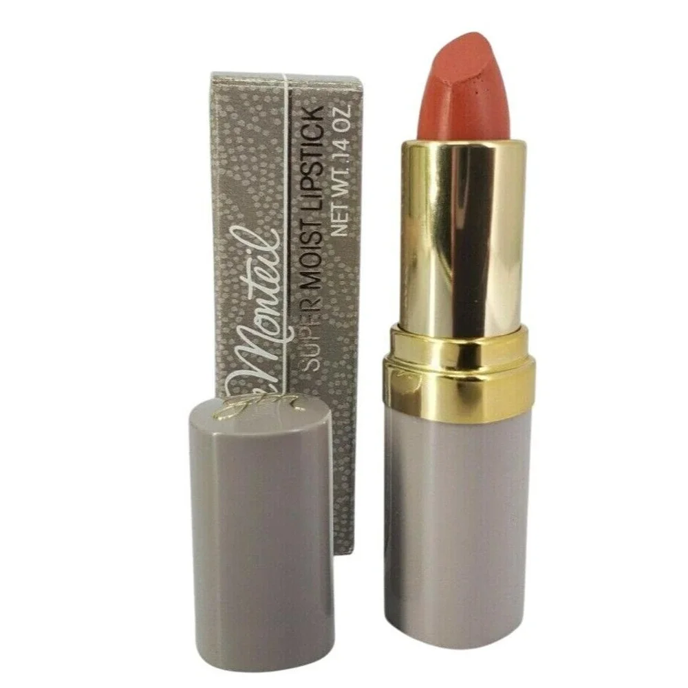 Germaine Monteil Super Moist Lipstick Spiced Peach NOS 1980s Vanity Display